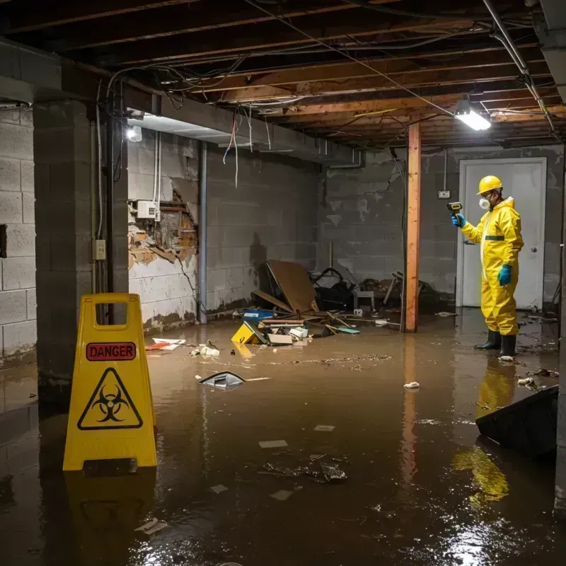 Flooded Basement Electrical Hazard in El Jebel, CO Property